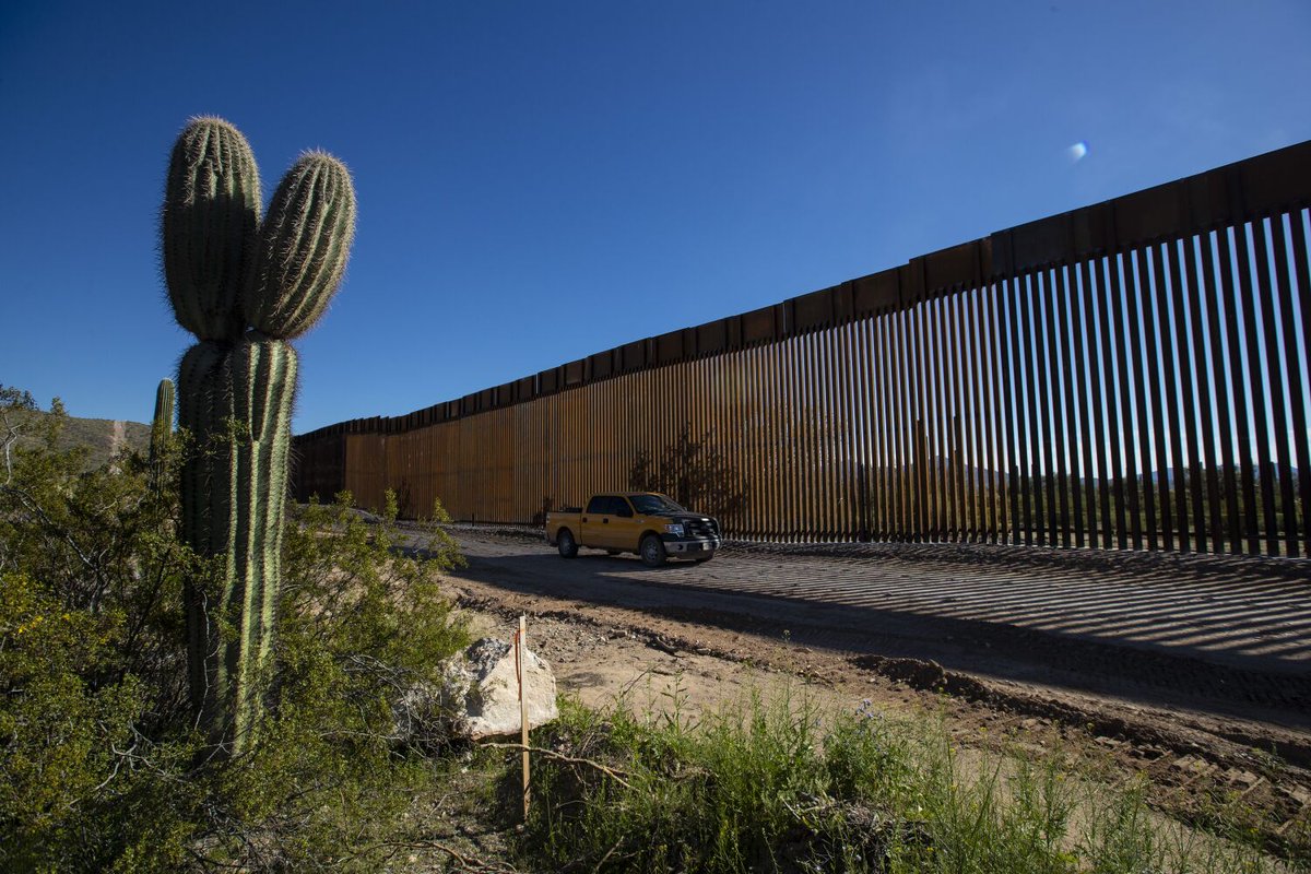 latimes's tweet photo. Opinion: As a San Diego neurosurgeon, I see the devastating toll of the raised border wall (via @latimesopinion) https://t.co/AQkyvOthju https://t.co/JZXuKrZnns