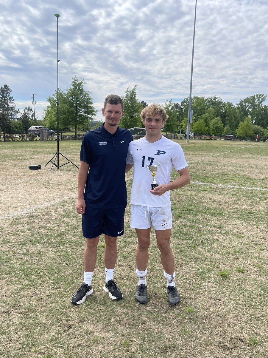 PPSAthletics's tweet photo. Congrats to Varsity Men’s Soccer ⚽️! Undefeated in the Nike Palmetto Cup. Won against Blythewood today 4-3! Champions! AND @ShaneDaRe010 with the MVP award! #GoPanthers https://t.co/xxcIhTeK29