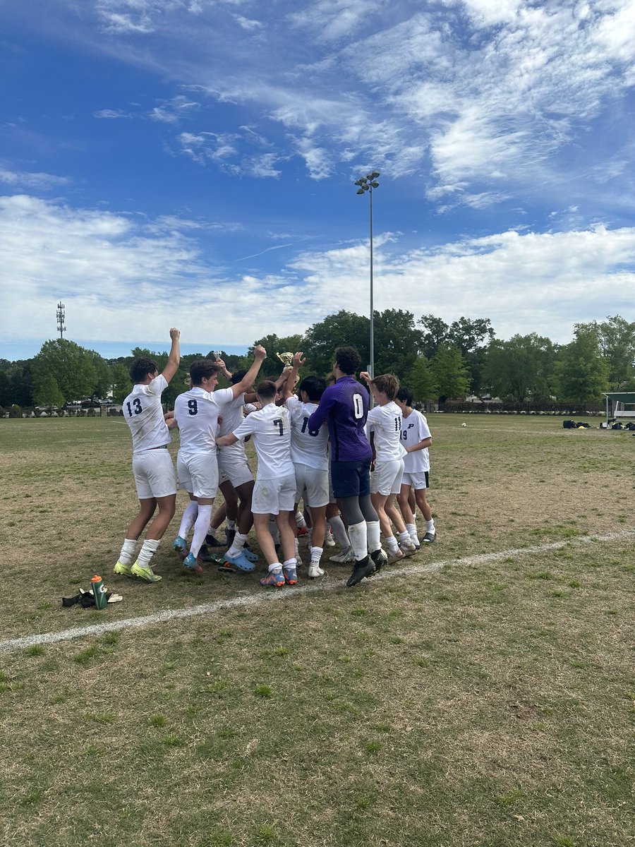 PPSAthletics's tweet photo. Congrats to Varsity Men’s Soccer ⚽️! Undefeated in the Nike Palmetto Cup. Won against Blythewood today 4-3! Champions! AND @ShaneDaRe010 with the MVP award! #GoPanthers https://t.co/xxcIhTeK29