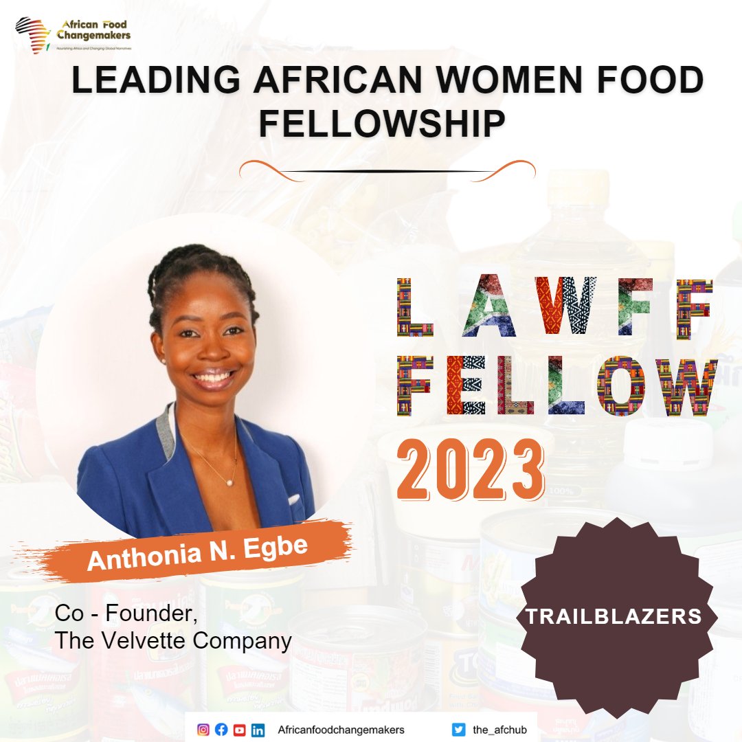 the_afchub's tweet photo. They are exceptional changemakers who have made remarkable advances in the African food landscape and created a path for others to follow.

We recognize and celebrate their enthusiasm, commitment, and resilience.

Visit https://t.co/Mr1pYF61yT to learn more https://t.co/xyEptCLhnZ