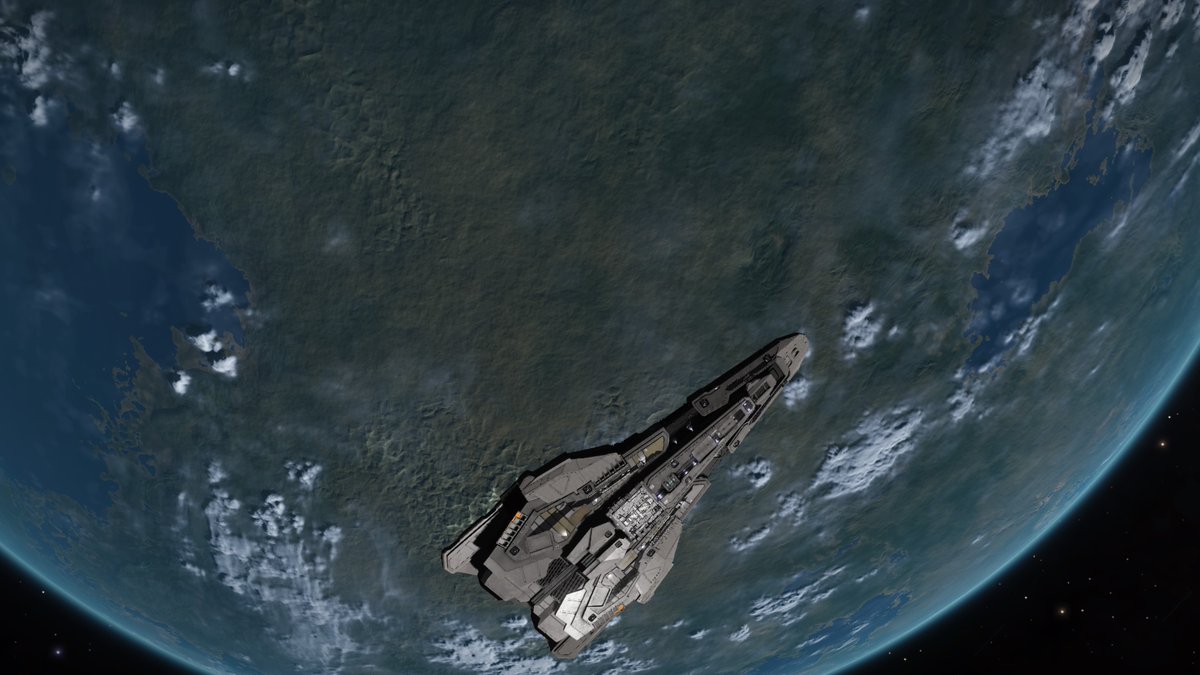 DastinJonathan's tweet photo. #FederalCorvette #EarthLike #ClassM #Explore #EliteDangerous https://t.co/Ps7dsjPies