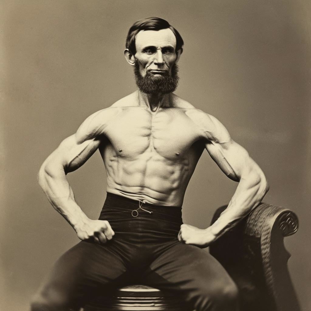 NBAdeepfakes's tweet photo. Presidents as bodybuilders. https://t.co/pO5fse4MAk