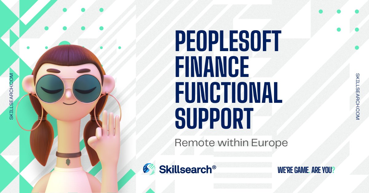 SkillsearchIT's tweet photo. Do you have #PeopleSoft Finance Functional Support experience, and are you seeking a new job? Skillsearch is helping a respected company recruit a PeopleSoft Finance Consultant, check out this contract role on our website today!
 #TechJobs https://t.co/HGHGBpTcqL https://t.co/wnB1PtaNaW