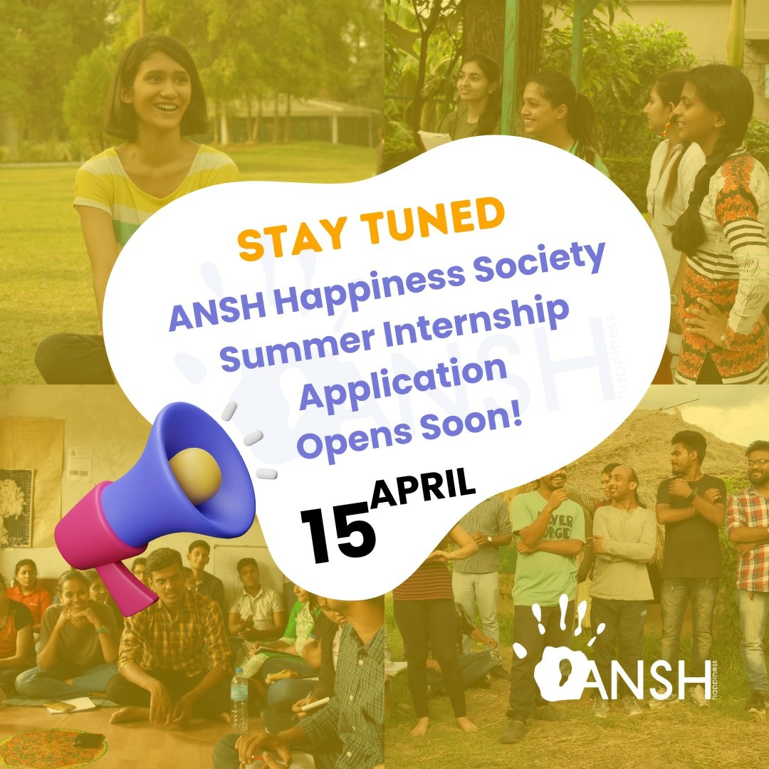 Are you ready for endless fun and learning? Yes, you heard it right ANSH Summer Internship is back. We're bringing a bag full of surprises to make this year's internship our most exciting one! Mark your calendars and keep an eye out for the application opening on April 15th