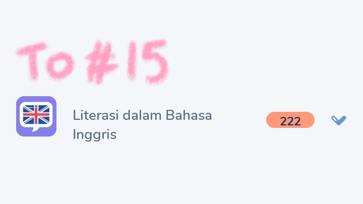 cangtypp's tweet photo. ㅤ

How to prepare &amp; get a  ☆ high score ☆ on literasi bahasa Inggris 

[A thread] 

ㅤ https://t.co/dpkkzH0zCK