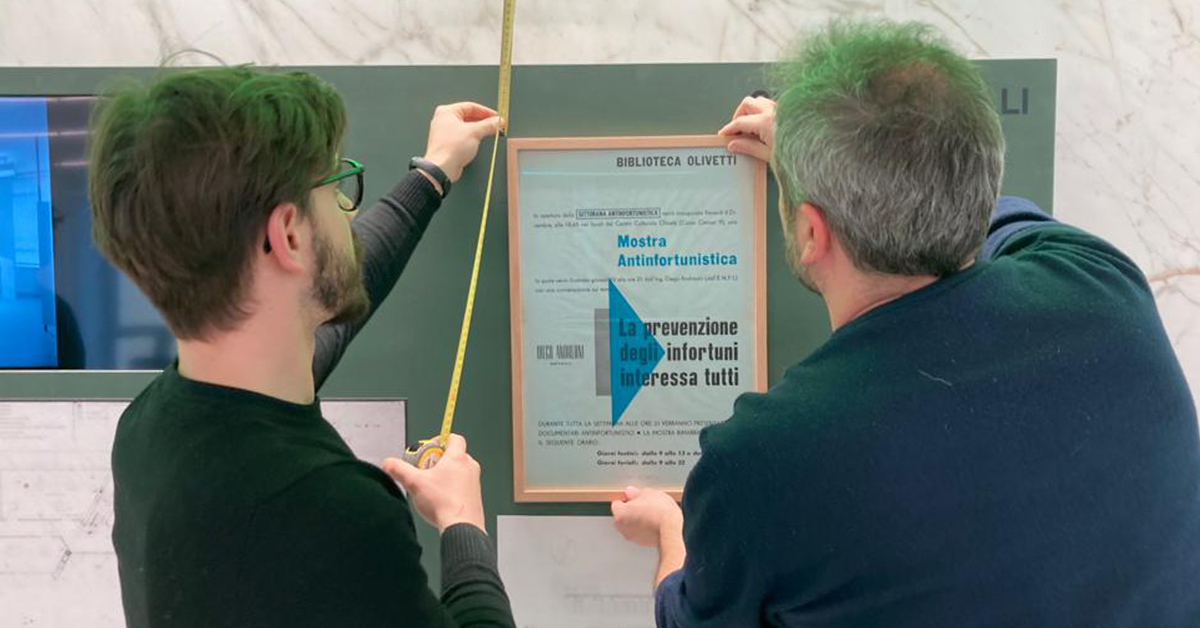 Tutto pronto per l'inaugurazione della mostra "Pensare la comunità. Il welfare di Adriano Olivetti" presso il Meyer Health Campus. 
Condividiamo un'anteprima di quanto sarà esposto e alcuni momenti dell'installazione.   

L'esposizione resterà visitabile fino al 18 aprile.