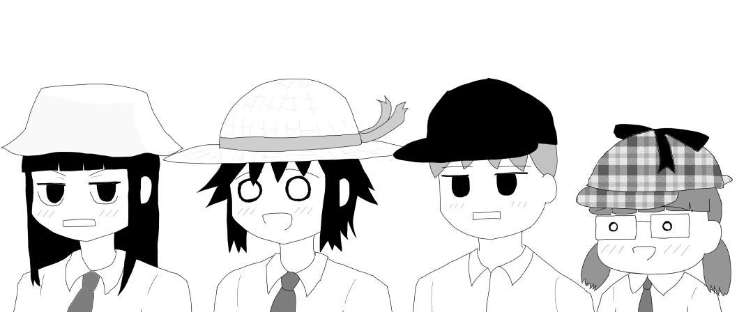 ド嬢ズの夏の帽子を考えていた 
