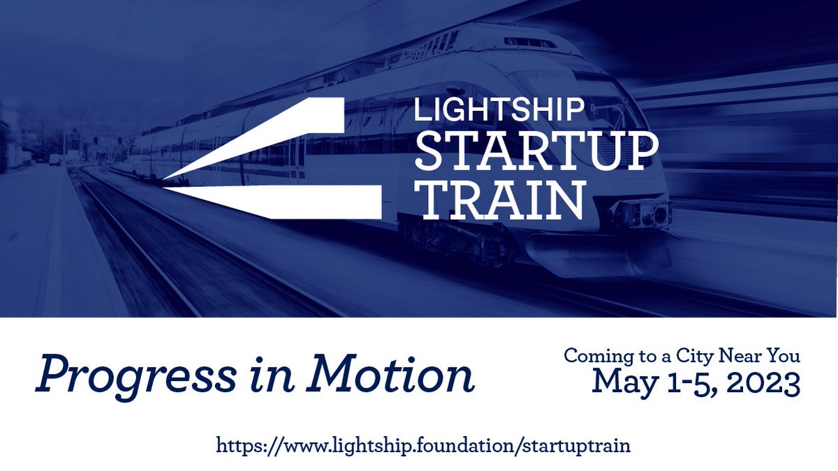 lightshipfound's tweet photo. Lightship's #StartupTrain is just a few weeks away! π«’
We are so excited to connect with founders across the Northeast as we travel on @Amtrak's Acela this May! π β¨
Make sure to RSVP for a community meetup in a city near you! ππΎ https://t.co/JWzt8LonZC
#founder #meetup #startup #networking #blackowned #tech #amtrak #Northeast #providence #baltimore #Philadelphia #DC #nyc