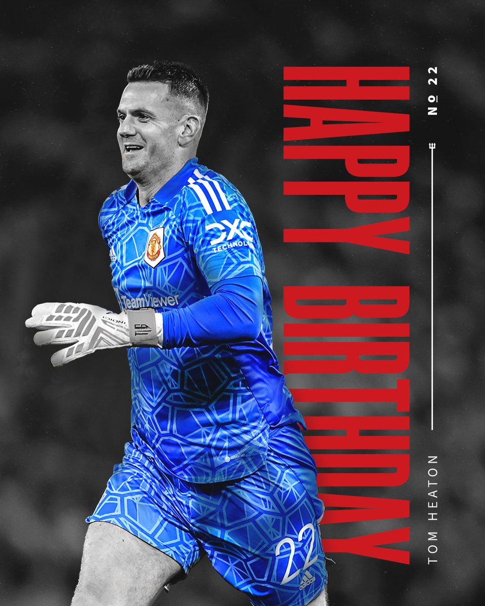 Sending big birthday love to <a href="/TomHeatonGK/">Tom Heaton</a> 🎈

#MUFC