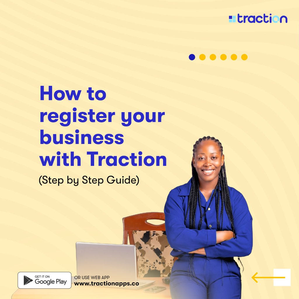 TractionApps's tweet photo. Are you ready to register your business?
Here is a step by step guide to help you with the process…
#AShortThread https://t.co/xW5Y3MIQNz