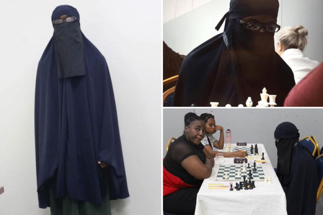 DailyLoud's tweet image. Male chess player disguises himself as woman and cheats his way through championship tournament.