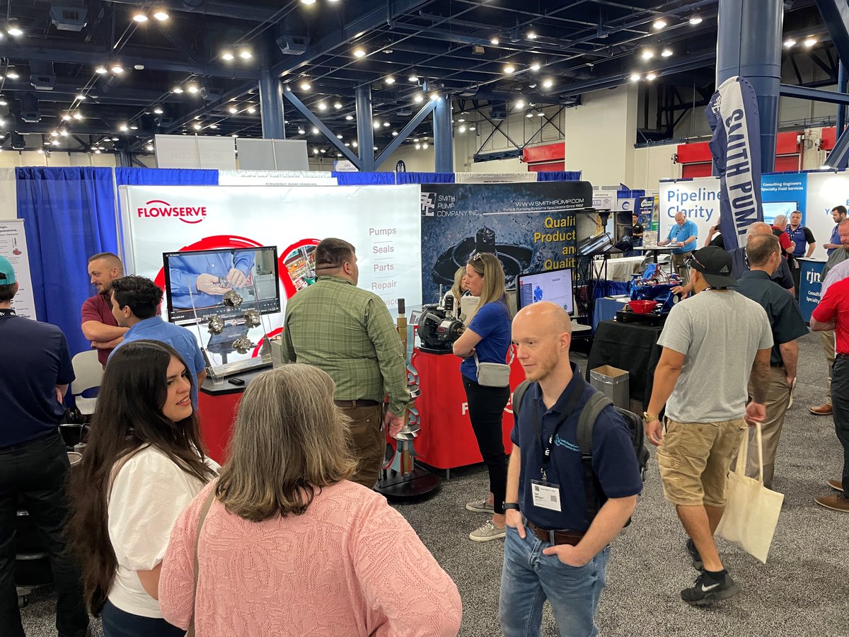 Flowserve's tweet photo. #Flowserve and @smithpumpco at Day 2, Texas Water 2023.
Our water experts are ready to discuss the #WaterWastewater and #Digitalwater market, vertical turbine pumps (VTP), horizontal split-case pumps, NSF certified seals, and #RedRaven #predictivemaintenance solutions. https://t.co/eQs91BHxiQ