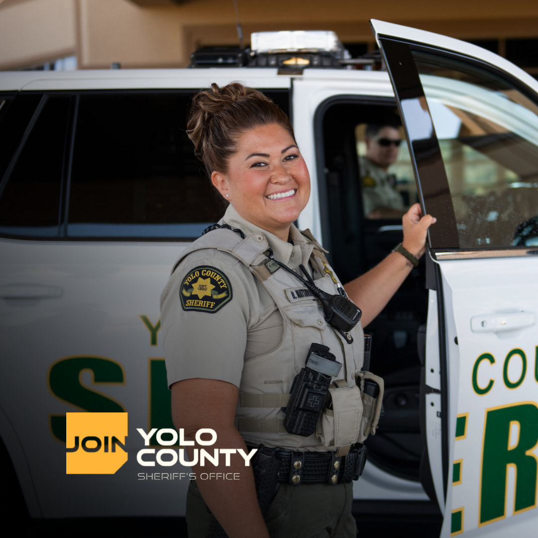 YoloCoSheriff's tweet photo. We are a progressive agency always in
search of the best way to help the
residents, business owners and people
who make up Yolo County. Visit www.
https://t.co/qnLiKxTvKo to learn more. #JoinYCSO
#YCSO #YoloCountySheriffsOffice
#SheriffJobs #CareerWithBenefits https://t.co/WrSWP08452