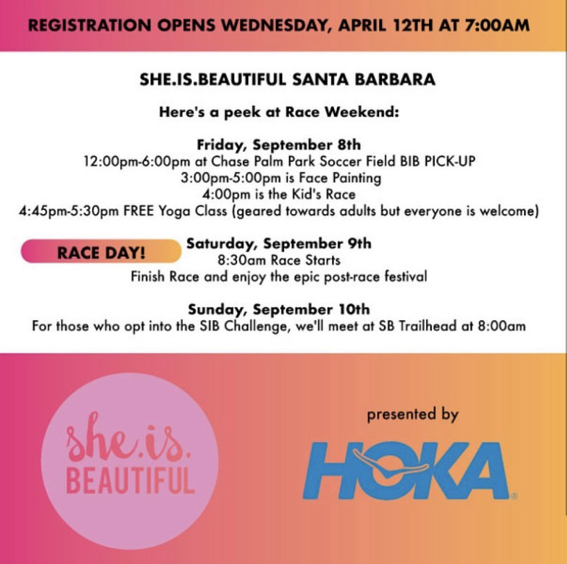 Girlsincsb's tweet photo. 🤸🏼‍♂️Registration for https://t.co/pXQ2yQJzSl.beautiful 5k &amp; 10k Santa Barbara is NOW OPEN☀️

📆Race Date: Saturday September 9th 2023

Looking forward to an epic race day! Register now: https://t.co/jqx0kRZwoN

#runsheisbeautiful #visitsantabarbara https://t.co/J6tdik0r8N