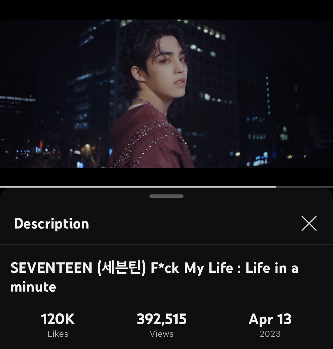 goingseventy's tweet photo. Only 7k views left to reach 400k 🔜 for FML’s teaser. 

Stream it here:
🔗 https://t.co/JlA2l3AeKp

SEVENTEEN FXCK MY LIFE
#FML_LifeInAMinute #FML_D10
@pledis_17 https://t.co/F1oOKosBtC