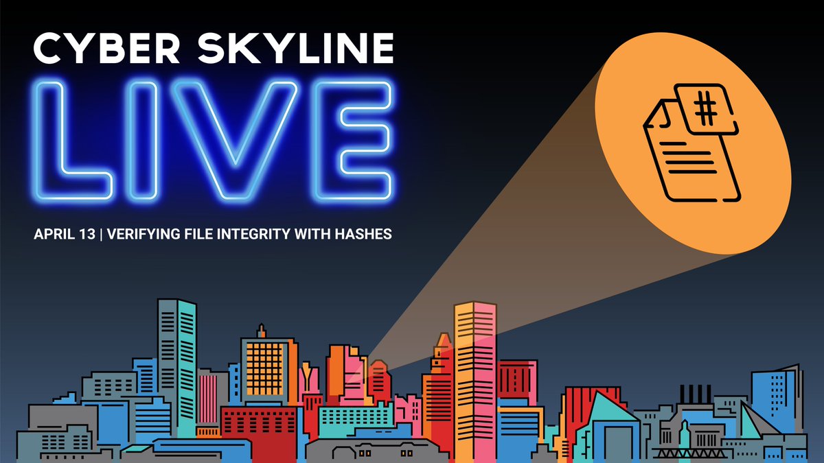 National Cyber League (NCL) (@natlcyberleague) on Twitter photo Today @ 5 pm ET (2 pm PT) join our live webinar on: Verifying File Integrity with Hashes
Hashing is a simple technique that can be used to help you discover if a file has been tampered with.
Register now: streamyard.com/watch/JfAPhmKS… Today @ 5 pm ET (2 pm PT) join our live webinar on: Verifying File Integrity with Hashes
Hashing is a simple technique that can be used to help you discover if a file has been tampered with.
Register now: streamyard.com/watch/JfAPhmKS…