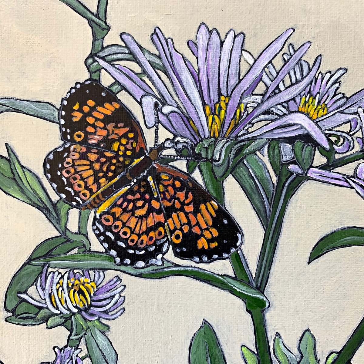 Cottage_Curator's tweet photo. Coates, influenced by #MariaSibyllaMerian, merges her love of science &amp; art...
[📸: Northern Crescents with Asters by #FrancesCoates] https://t.co/nZxpwRdSG0 See her work in #InBloom - https://t.co/Ny9hZ3PlxU
#botanicalpainting #virginiaartist  #SperryvilleVA #dcmetroarea https://t.co/zLgUG93Nge