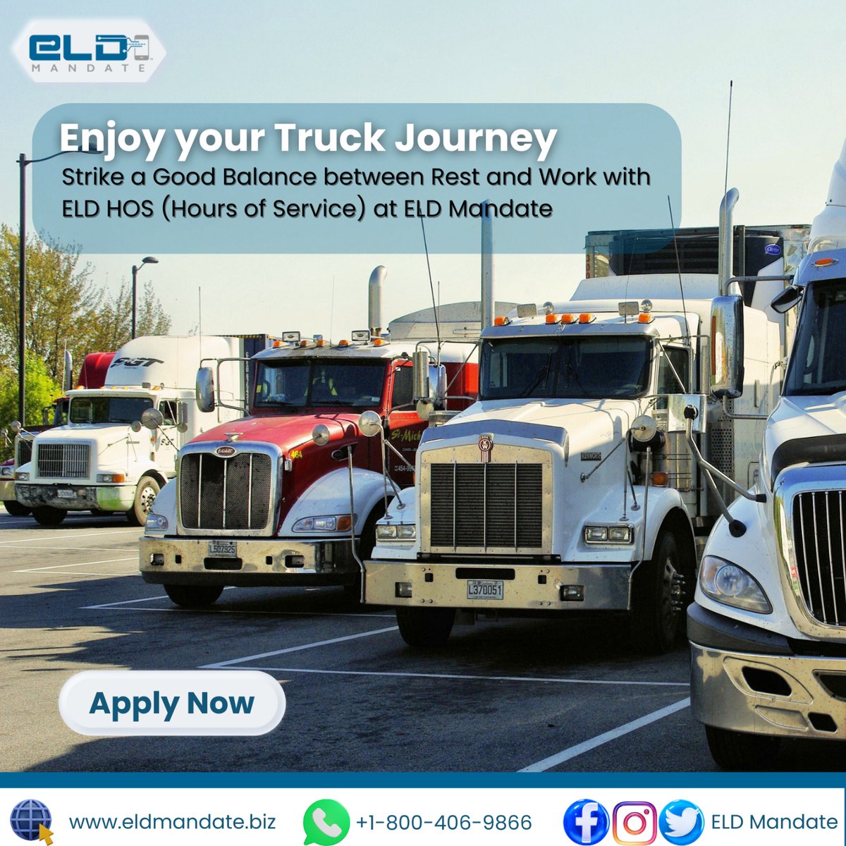 eld_mandate's tweet photo. Let the #ELDMandate handle the paperwork, so you can handle the adventure! Enjoy your truck journey without hassle.
Visit us: https://t.co/WRyt4sEXFh
Call Us: +1-800-406-9866
#safetyfirst #TruckingLife #ELDRule #ELDImplementation #ELD #FMCSA #truckingcompliance #CargoTheft #USA https://t.co/Hituw8qxYm
