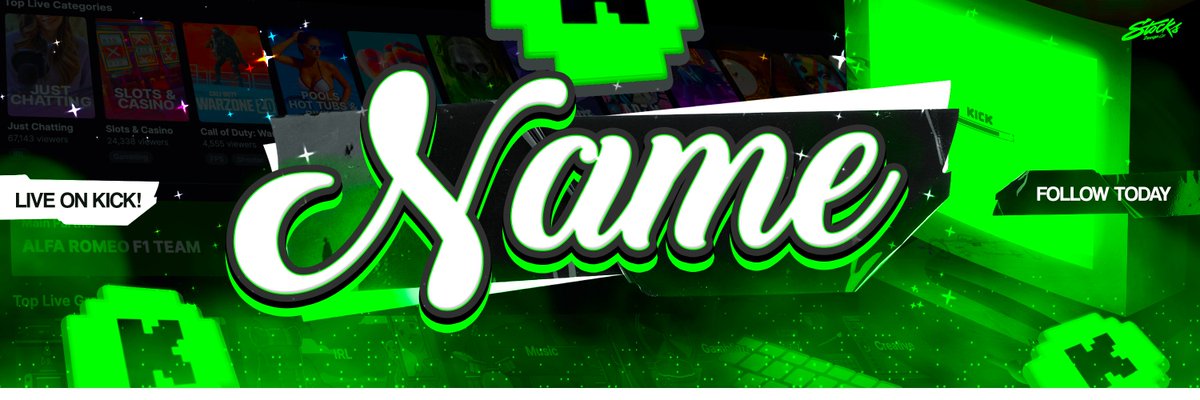 StocksGFX's tweet photo. Free Kick-Themed Twitter Header🟢
🟢Steps:
🟢Retweet
🟢Follow https://t.co/DsvXW2Ityp
🙏Tag some friends only doing it today! https://t.co/Q3Do45ZNPC