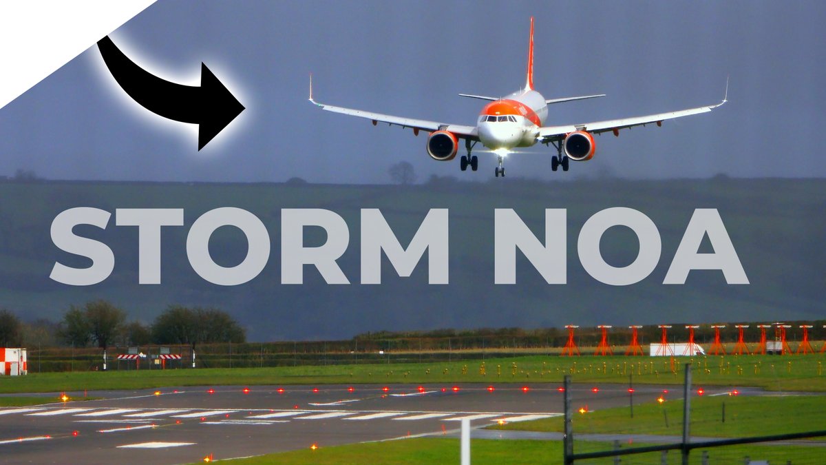 NEW VIDEO 👉⏯️ youtu.be/2O3pCnqoPpk 🎥👏 'STORM NOA: Planes Landing at Bristol Airport! (ATC included) | 4K' 🛬🌪️😯 #AvGeek #StormNoa @MailOnline @TheSun @bbcpointswest @itvwestcountry @Telegraph @MetroUK @Reuters @MSN @SomersetLive @Yahoo @WesternDaily @DailyMirror @AP