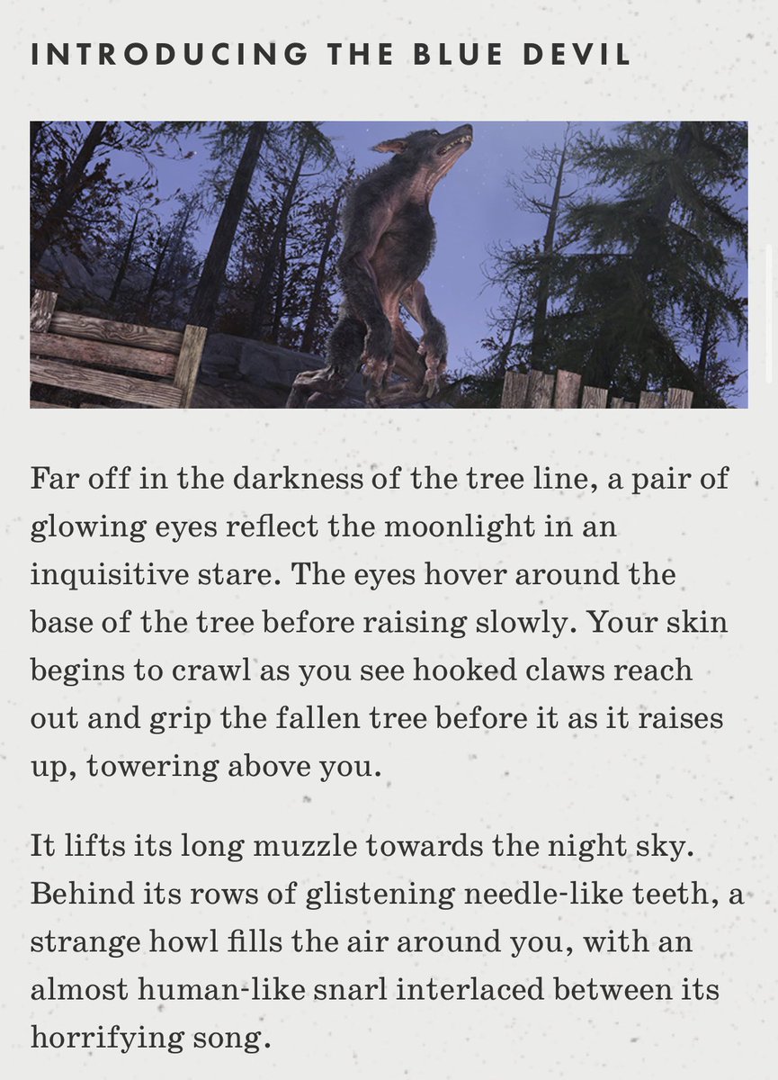 CaptainMal77's tweet photo. TWO NEW CRYPTIDS! NEW EVENTS! And the Mothman Equinox returning! WOOOOOOT!!! 

https://t.co/UeGPqWTDd4

#Fallout76 https://t.co/uu6SJRnfeH