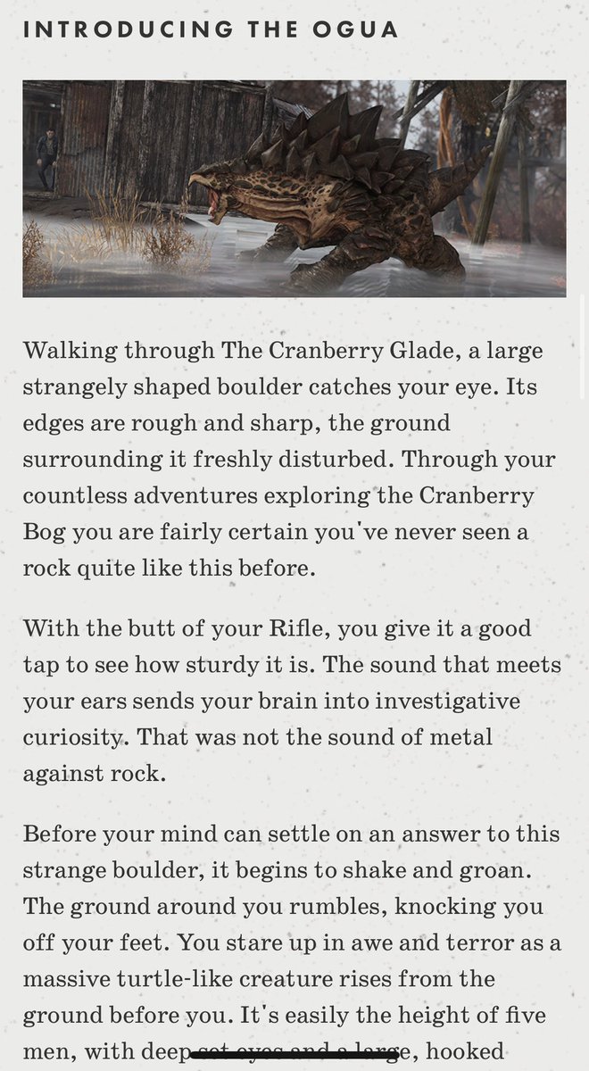CaptainMal77's tweet photo. TWO NEW CRYPTIDS! NEW EVENTS! And the Mothman Equinox returning! WOOOOOOT!!! 

https://t.co/UeGPqWTDd4

#Fallout76 https://t.co/uu6SJRnfeH