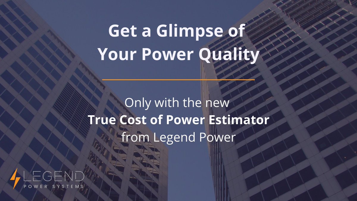 LegendPower's tweet photo. Discover what’s really going on in your buildings and how Active Power Management can help.
Find out how your power is impacting your buildings at https://t.co/NnxJfRGpUX
#activepowermanagement https://t.co/I7PShxQMJG