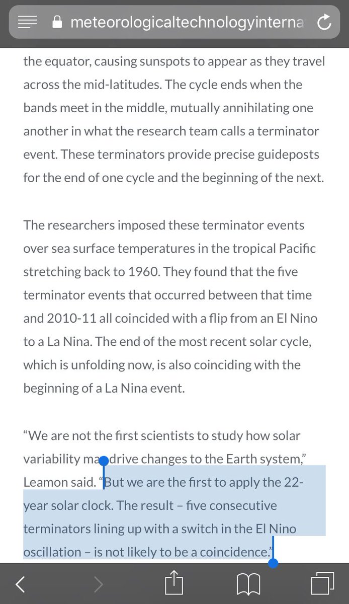 FD2you's tweet photo. The #ClimateScam is quickly dying, as reality shows the true influences from our sun.
Solar Cycle 25 is expected to peak as early as this year.
Yeah...it IS the sun.
#ClimateBrawl
#ClimateActionNow
#ClimateEmergency
#climatereport
…https://t.co/jrR5gf3k2m… https://t.co/22POxUwK9b