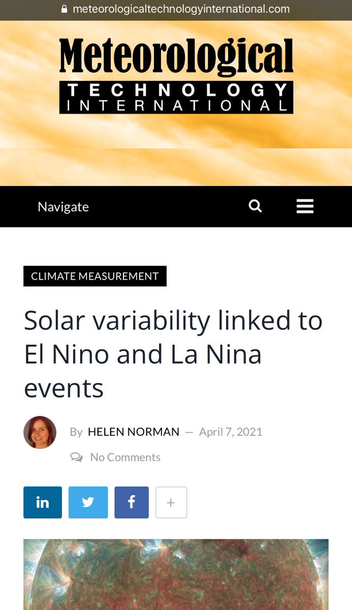 FD2you's tweet photo. The #ClimateScam is quickly dying, as reality shows the true influences from our sun.
Solar Cycle 25 is expected to peak as early as this year.
Yeah...it IS the sun.
#ClimateBrawl
#ClimateActionNow
#ClimateEmergency
#climatereport
…https://t.co/jrR5gf3k2m… https://t.co/22POxUwK9b