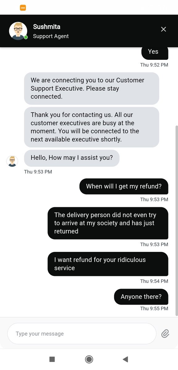 digital_nakul's tweet photo. @Eatclub_ what kind of business are you guys running? You guys don't deliver order, then do not issue refund and don't even reply on your customer "unsupport" chats!

I want my refund for the order that you guys did not deliver! https://t.co/kaKQl9HT1H
