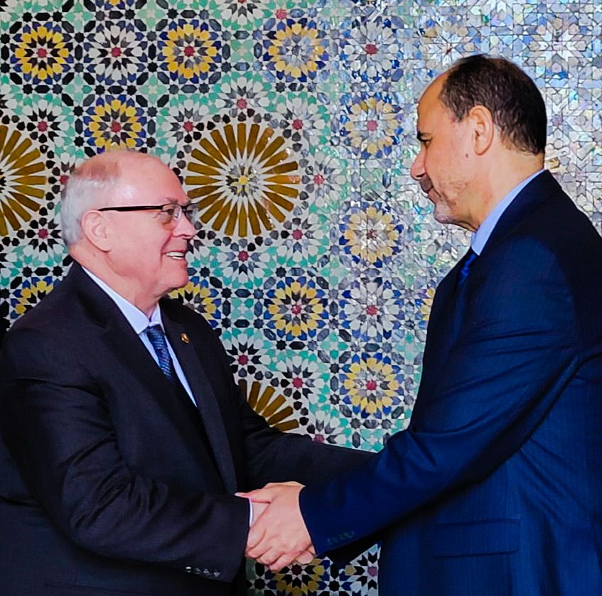Je suis heureux d'avoir eu l'occasion de m'entretenir avec le Dr Ahmed Abbadi, secrétaire général de la Rabita Mohammadia des oulémas. Notre rencontre a porté sur diverses questions d'intérêt mutuel et j'ai été heureux d'en apprendre davantage sur le travail de cette institution.
