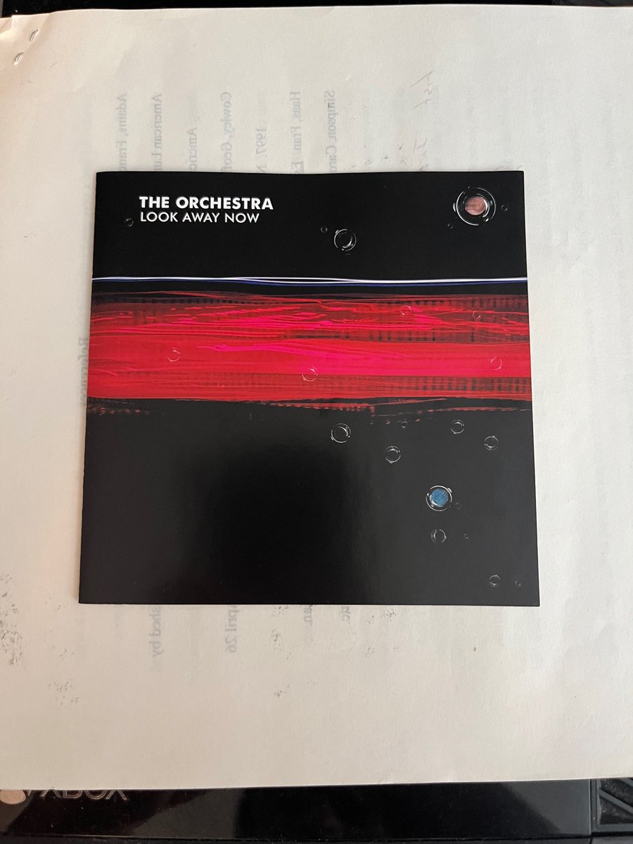 CirelandIreland's tweet photo. Got this in the mail today. VERY obscure @andrew_skeet work from 2002. Very spacey, love the combination of orchestra and electro. Thought @divinecomedyhq would be interested too. https://t.co/KANX1EE4tq