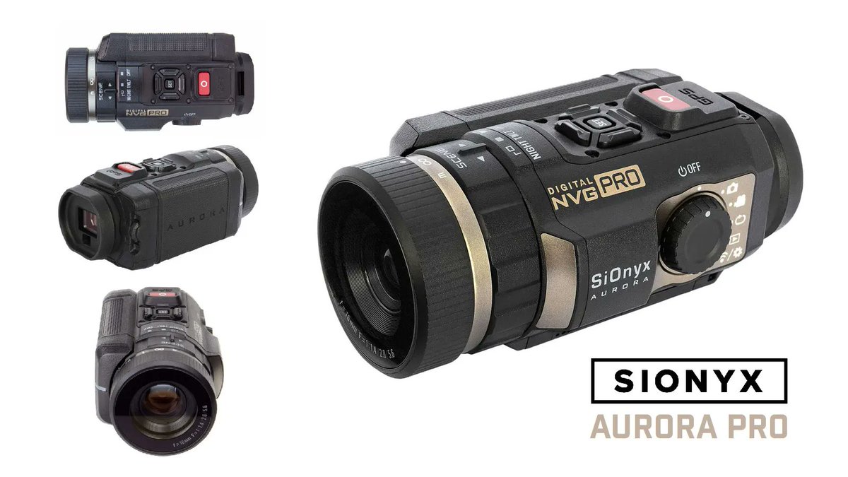 MDC_PoliceGear's tweet image. The SIONYX Aurora PRO is a full colour digital night vision optic. The PRO has both new sensor technology and enhanced optics giving the viewer the most advanced digital night vision capabilities.

Available at MDC: buff.ly/404r832 

#sionyx #mdcharlton #nightvisioncamera