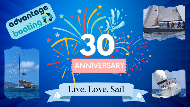Join us April 22 for our special milestone:  Advantage Boating is celebrating 30 years of introducing people to the sailing lifestyle! 

conta.cc/402Muh3