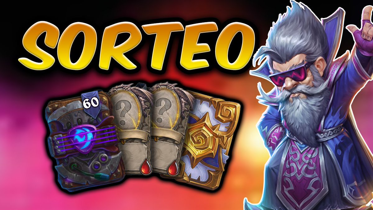 iCheky (@i_cheky) on Twitter photo 🎶Únete al FESTIVAL de LEYENDAS 🎶
Gracias a <a href="/PlayHSLATAM/">Hearthstone LATAM</a> y <a href="/AntonyGiusto/">Antonio León (Tomy)</a> sorteamos 2 precompras de 60 sobres
Para participar:
★❤️Like, ♻️RT y ✅Sígueme <a href="/I_Cheky/">iCheky</a>
★🔴Sub y comenta el video con el mazo que más te gusta y tu twitter youtu.be/4a7O1Esgy54
🏅 17/4 🏅 🎶Únete al FESTIVAL de LEYENDAS 🎶
Gracias a <a href="/PlayHSLATAM/">Hearthstone LATAM</a> y <a href="/AntonyGiusto/">Antonio León (Tomy)</a> sorteamos 2 precompras de 60 sobres
Para participar:
★❤️Like, ♻️RT y ✅Sígueme <a href="/I_Cheky/">iCheky</a>
★🔴Sub y comenta el video con el mazo que más te gusta y tu twitter youtu.be/4a7O1Esgy54
🏅 17/4 🏅
