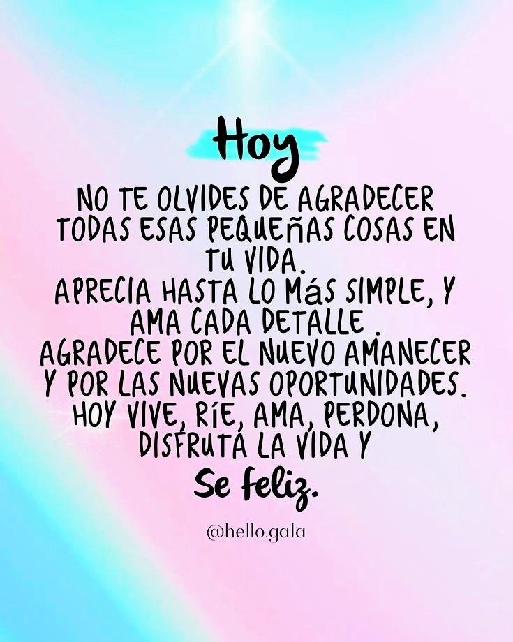 Que tengas un estupendo jueves!
#FelizJueves