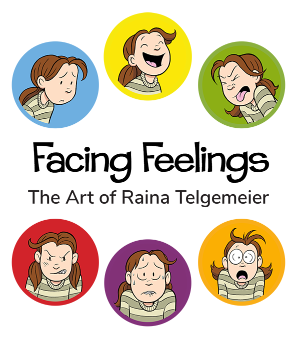 CartoonLibrary's tweet photo. We are so excited to announce our new exhibit, Facing Feelings: The Art of Raina Telgemeier, opening at the Billy Ireland Museum on May 24! This is the first retrospective of Telgemeier's work, and spans over 20 years of her career. @Scholastic @ScholasticTeach @ScholParents https://t.co/jcjW3IdobQ