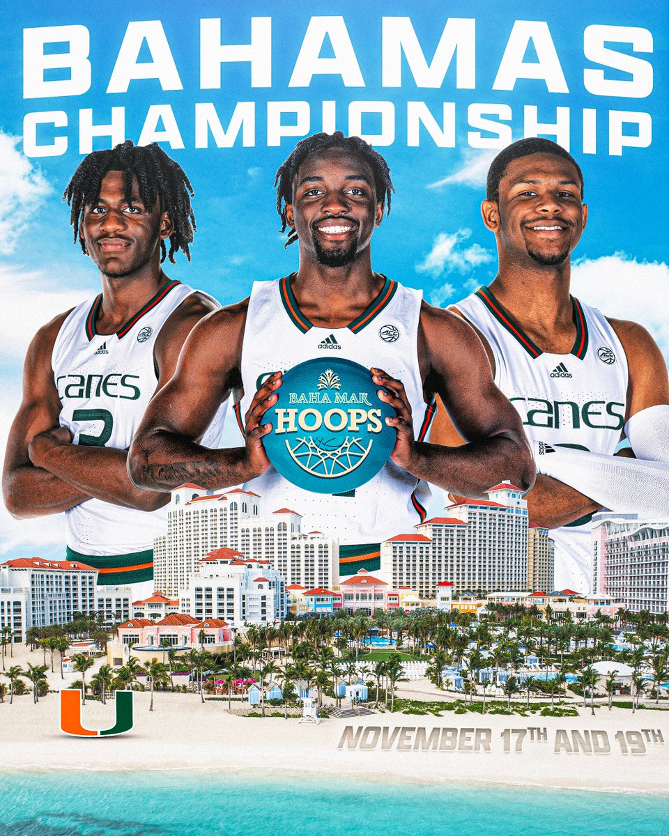 Canes Men’s Basketball on Twitter "We're heading to the Bahamas this
