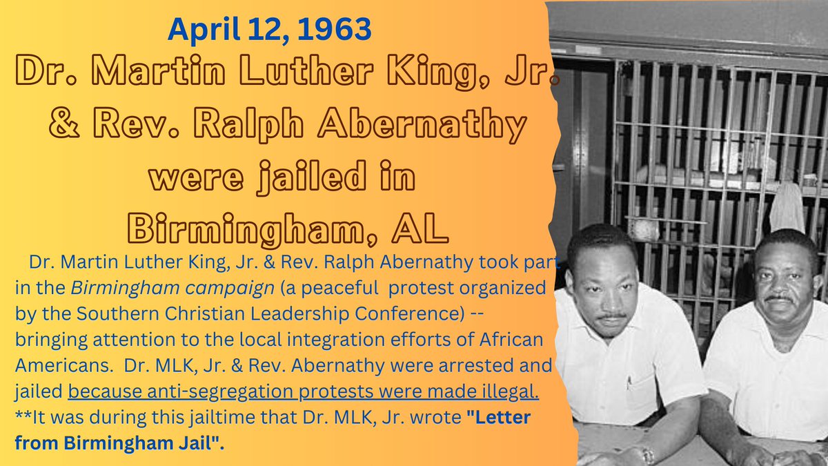 ALCivilRights's tweet photo. It's time for... ~This Week in Civil Rights History~ #TWICRH
And if you're looking for more civil rights discussion 👀 go join our Facebook Group! 
https://t.co/Q1qLK0wh9o https://t.co/Wha3ZsFFMu