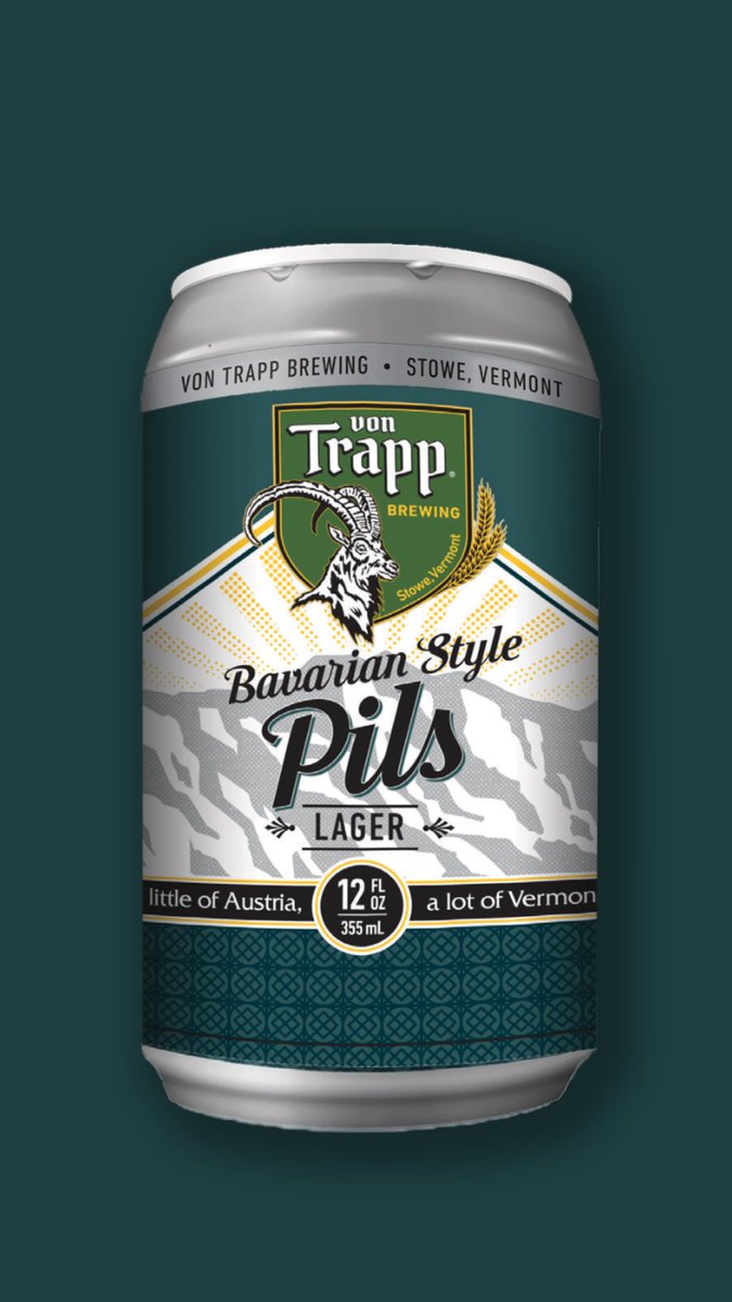 vonTrappBrewing's tweet photo. BEER NEWS: Bavarian Pils Release
Cheers to another lovely day at the canning line ! π» #BavarianPilsner #NewRelease #CraftBeer #drinkvtbeer #beerrelease #seasonal #lager #springwaterbrewed #stowelocal #stowevt #vontrapp #bestenjoyedwithfriends https://t.co/XkDep0qKYL