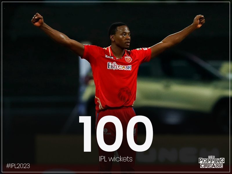Milestone for KG Rabada 🎉🎉

#IPL2023