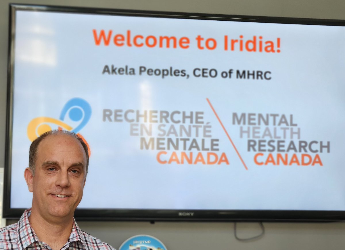 Great to be in Vancouver and special thanks to <a href="/iridiamedical/">Iridia Medical</a> CEO Vern Biccum for the warm welcome #workplacementalhealth
