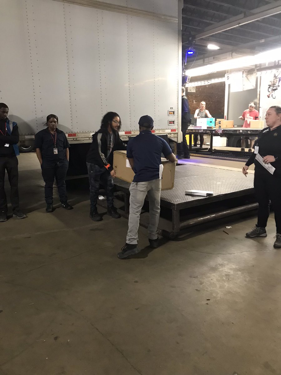 PHL Night Secondary safety rodeo Wednesdays. 🤠Educating our employees on how to safely lift and lower in the hub. #dynamicwarmup #Nightsafetyofflight <a href="/RayBarczak/">RayBarczak</a> <a href="/daveortone/">David ortone</a> <a href="/RaymondChew95/">Ray Chew</a>  <a href="/BobKee6/">Bob Kee</a> <a href="/LynellFoxworth1/">Lynell Foxworth-Pearsall</a> <a href="/ranastasiaUPS/">Robert Anastasia</a> <a href="/FailMelanie/">Melanie Fail</a> <a href="/UpsMeyers/">SMeyersUPS</a>
