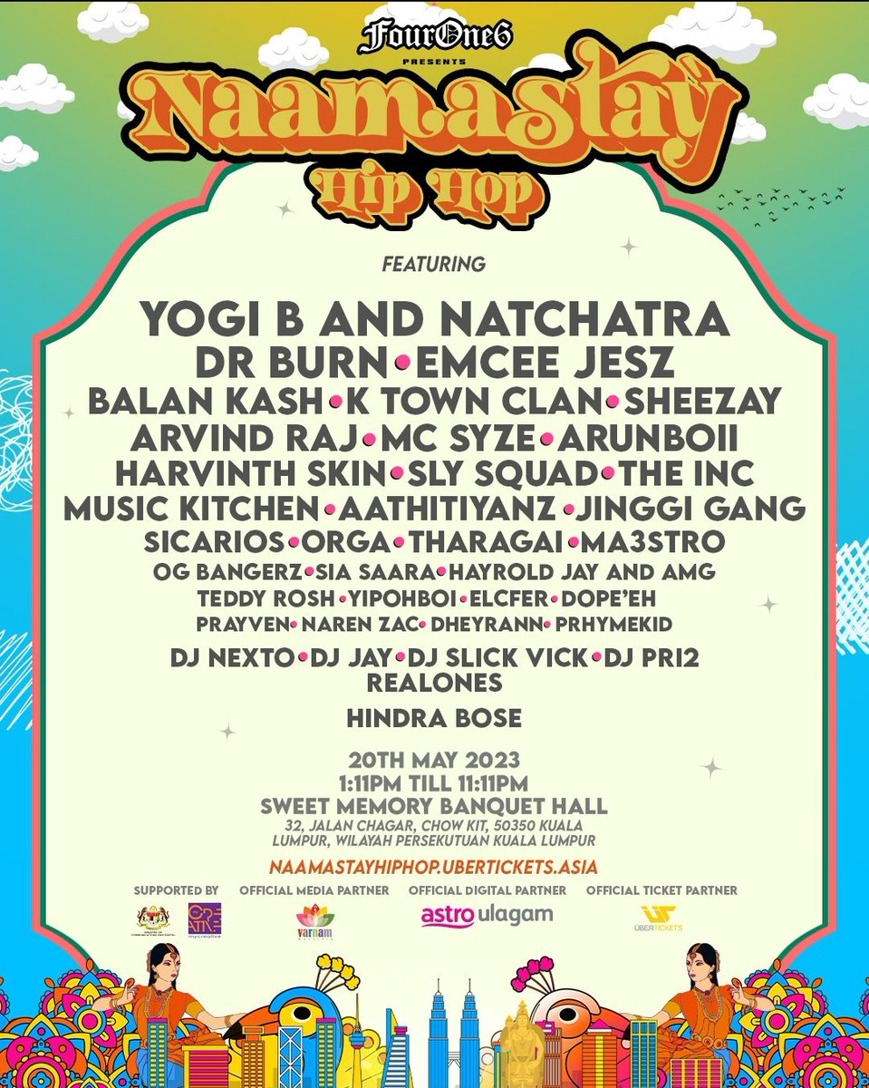 Prezley's tweet photo. Celebrating Our Homegrown Tamil Hip-Hop Talents! Lets 🔥 this 🖖🏾

For ticketing details:
https://t.co/E16qxYUf37 https://t.co/qWPwrhd9k9