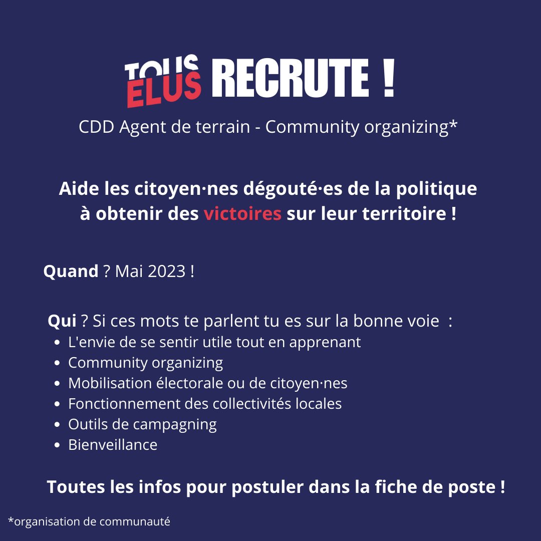 Tous Elus 💪💪 tweet media