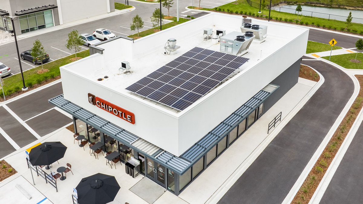 ChipotleTweets's tweet photo. Welcome to our new responsible restaurant, where we use renewable energy and everyone returns tabasco bottles to the drink station https://t.co/IBEM8ZCWMC