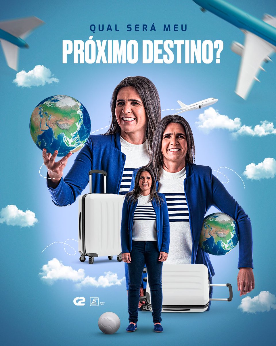 emilylima_coach's tweet photo. Tem novidade vindo aí 👀
Mas enquanto for segredo, quero saber de vocês... Para onde acham que será meu próximo destino? ✈️💼⚽

#FutebolFeminino #EmilyLima https://t.co/OL4PS7ePXN