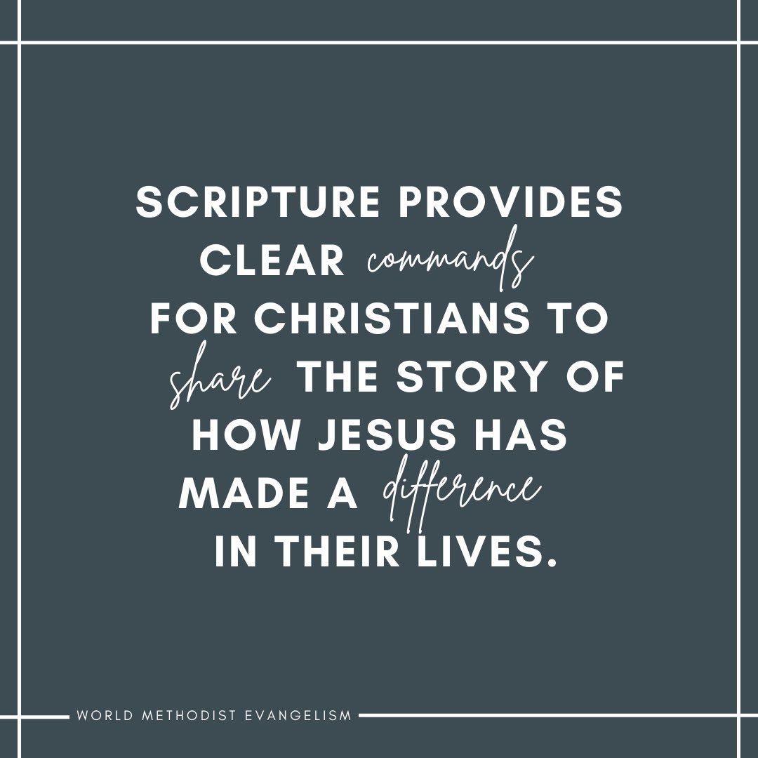 worldmethodist's tweet photo. God has created in every one of us a desire to know Him and His purposes for our lives. Followers of Jesus share their faith in Christ with others because the Holy Spirit has pierced the darkness in their own lives with God’s wonderful light. https://t.co/waCyb5nAa0