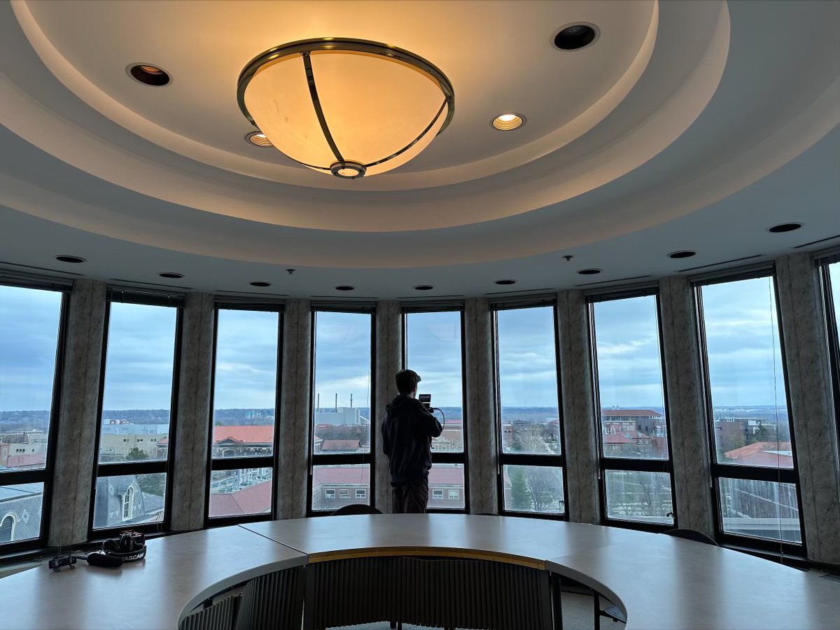 FVSPurdue's tweet photo. Check out these behind the scenes pictures from #fvsboiler Jacob Sullivan's upcoming short film "Overseer!" You can see "Overseer" and other short films at the 17th annual Film and Video Studies Short Film Showcase on April 27 at GQT Wabash Landing 9! The showcase starts at 7pm. https://t.co/uYcZ4CHYwV