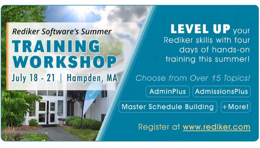Bobbiago's tweet photo. Wish you could go? #EdTech #Rediker https://t.co/eKl5zPDtOl
